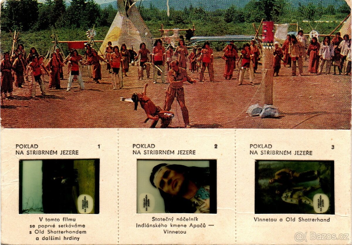 VINNETOU POHLEDY S DIAPOZITIVMI