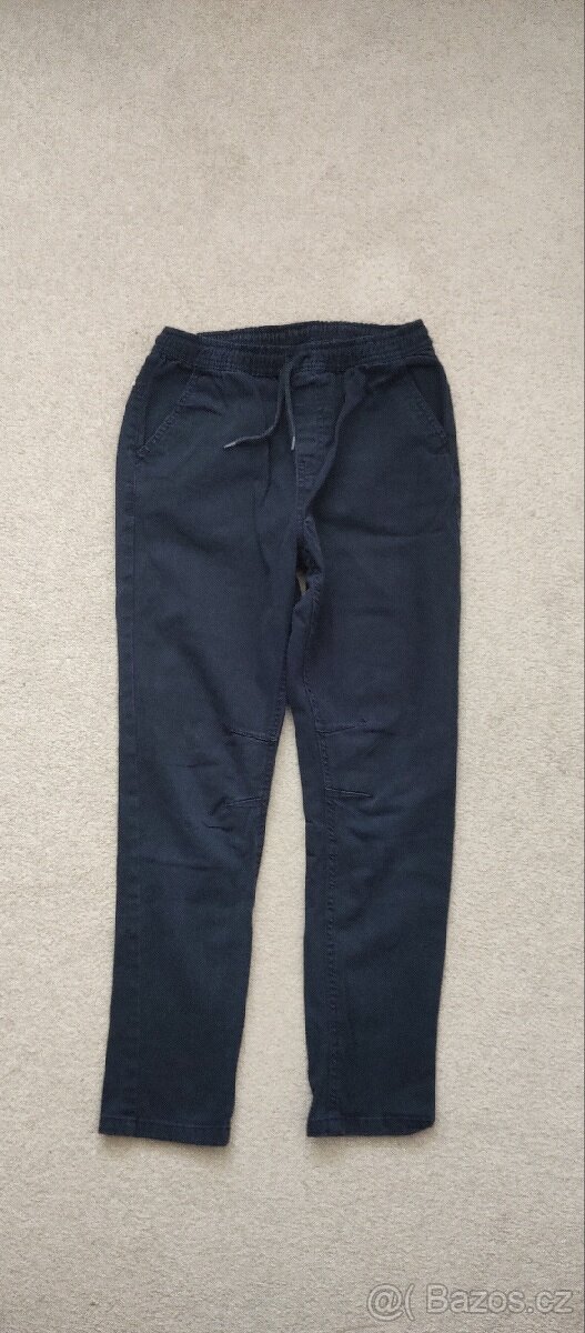 Chlapecké plátěné kalhoty 158-164