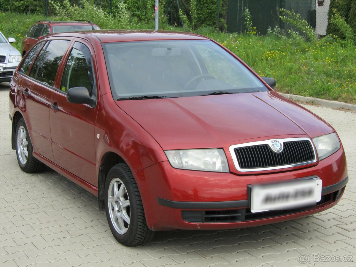 Škoda Fabia I 1.2i ,  47 kW LPG + benzín, 2003