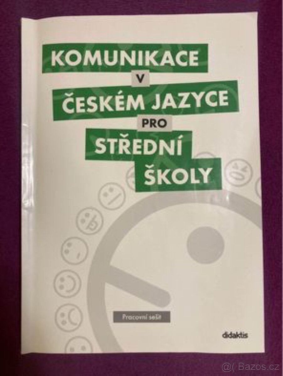 Český jazyk-Komunikace v českém jazyce pro střední školy.