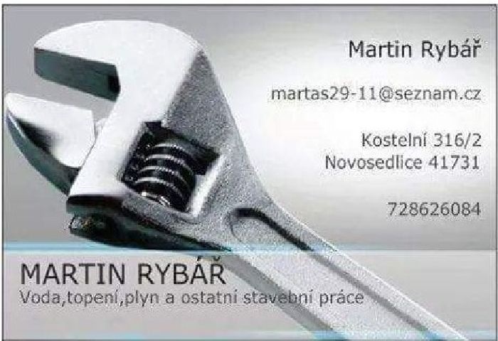 Instalatérské práce -Voda, topení,plyn