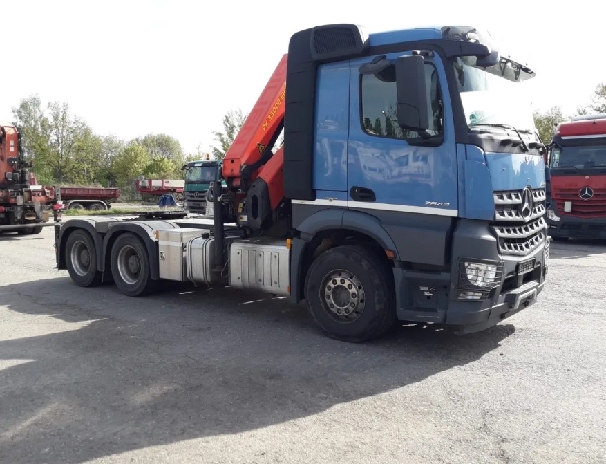 Mercedes-Benz AROCS 2843-6x4-Tahač+HR-PALFINGER PK 33002