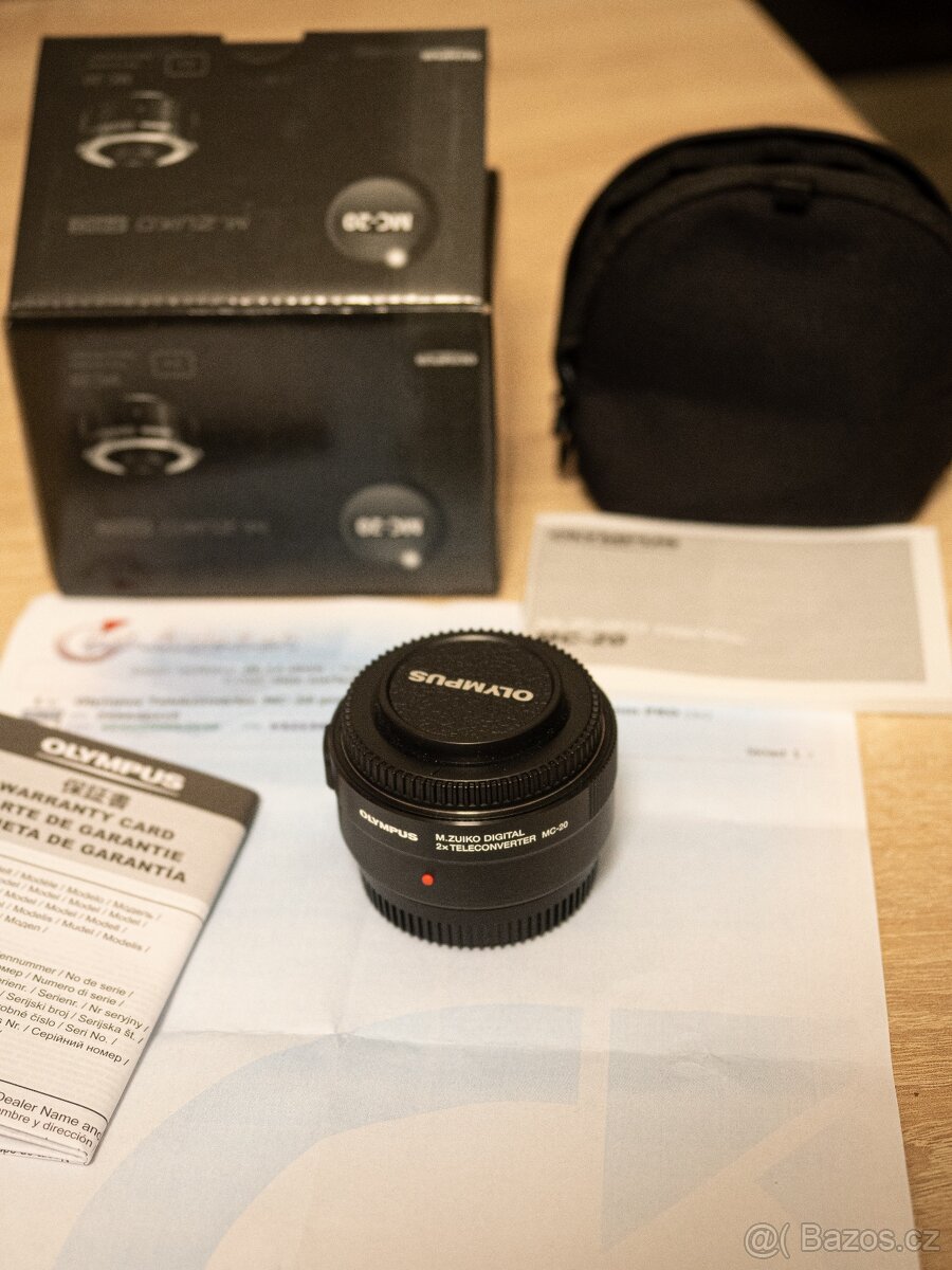 OLYMPUS MC-20 telekonvertor....(micro 4/3)