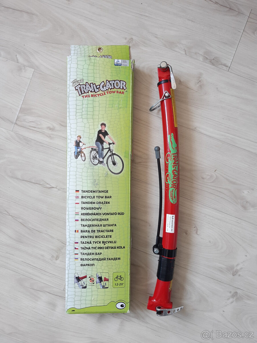 Tažná tyč Trail Gator na dětské kolo - kompletní
