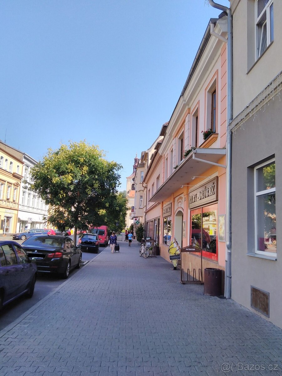 Lovosice-pronájem nebytových prostor 140 a 145 m2, centrum