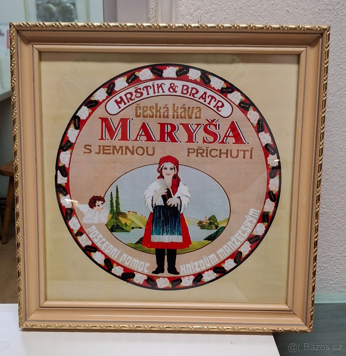 Domácí obrázek za sklem Maryša velká