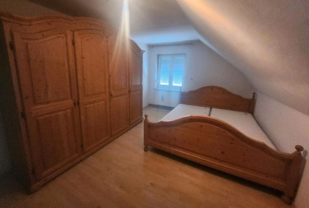 Dřevěná ložnice