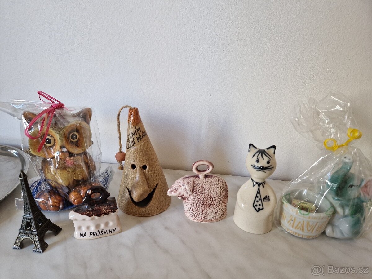 Porcelán, keramika a další