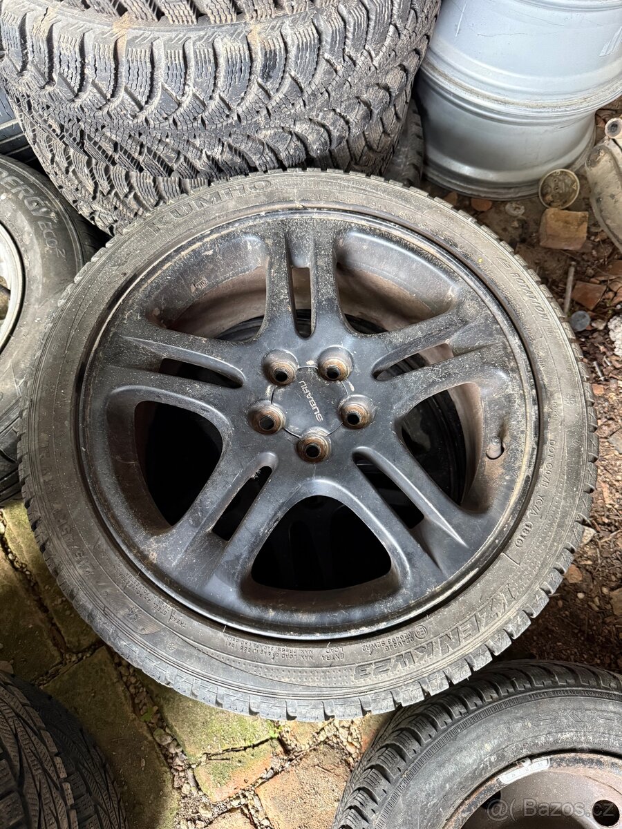 Alu kola wrx 17” 5x100, sada nebo kusovky