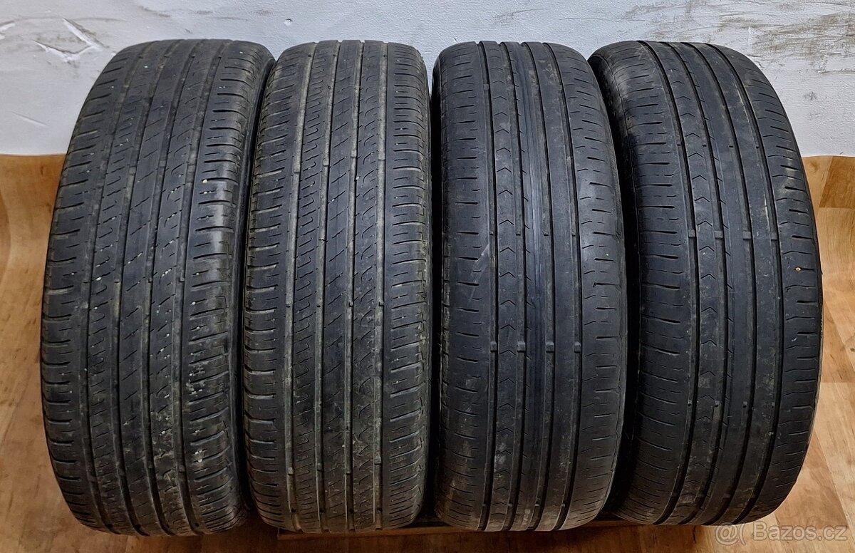 Letní pneu 205/55/16 2xBarum, 2xContinental