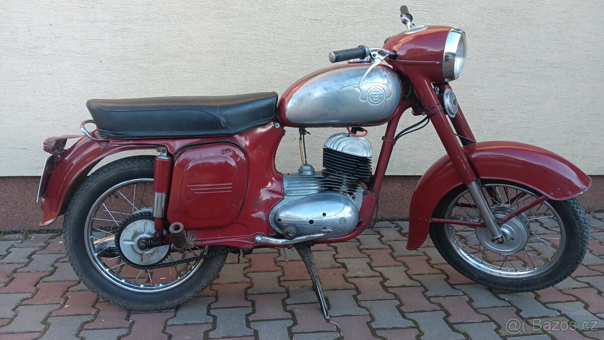 Čz 175/450 patinovka, zelené spz