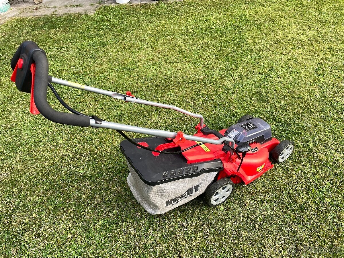 AKU sekačku Hecht 5034 + nabíječka + baterie