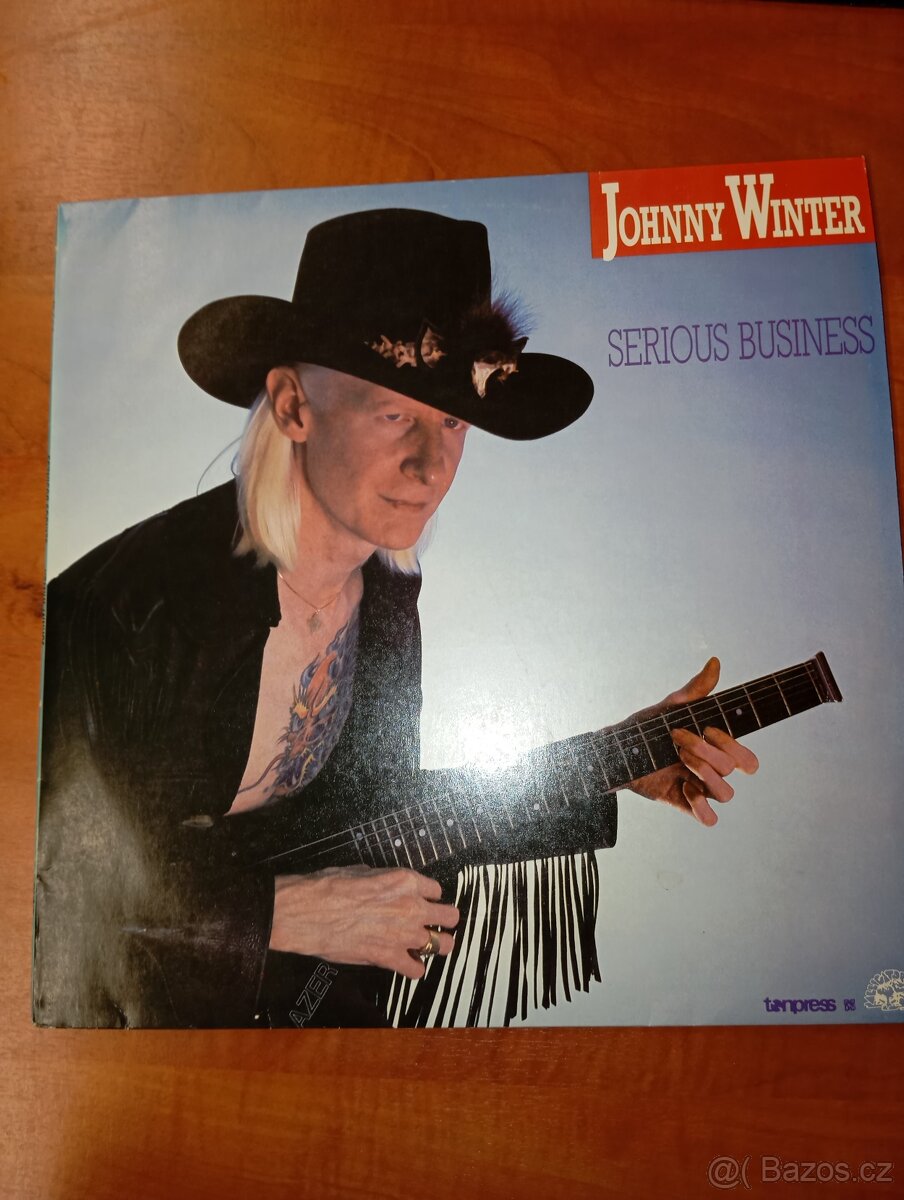 Johnny Winter serious business