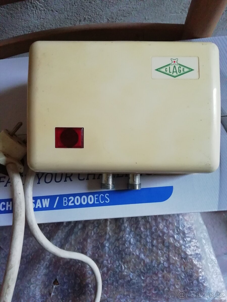 Průtokový ohřívač vody 4kW 220v