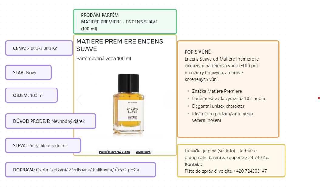 MATIERE PREMIERE - ENCENS SUAVE