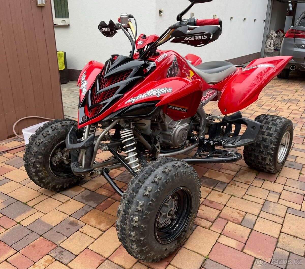 Čtyřkolka Yamaha raptor 700r s SPZ