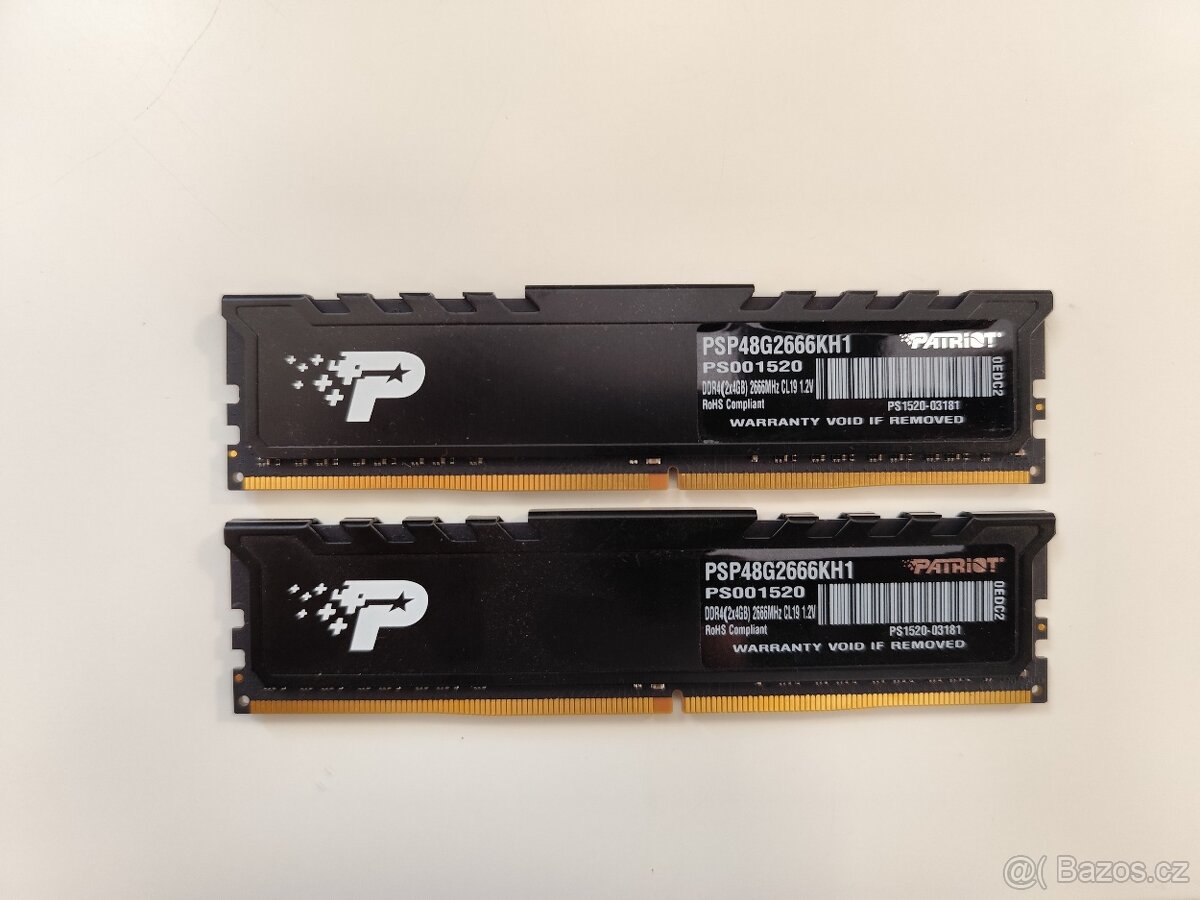 Patriot 8GB KIT DDR4 2666MHz CL19 Signature Premium