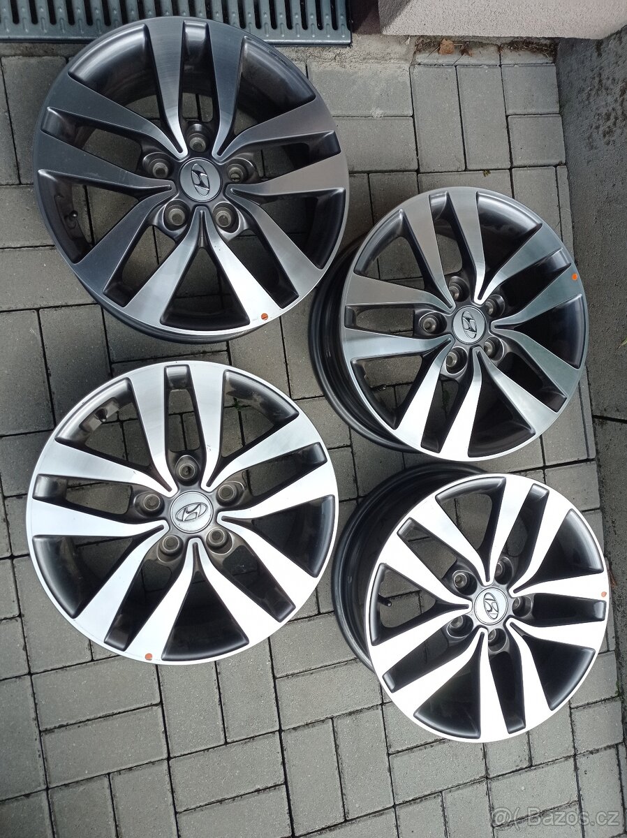 ,,NOVE" ZANOVNI 16" ale disky ORIGINAL HYUNDAI i30 r.v. 20