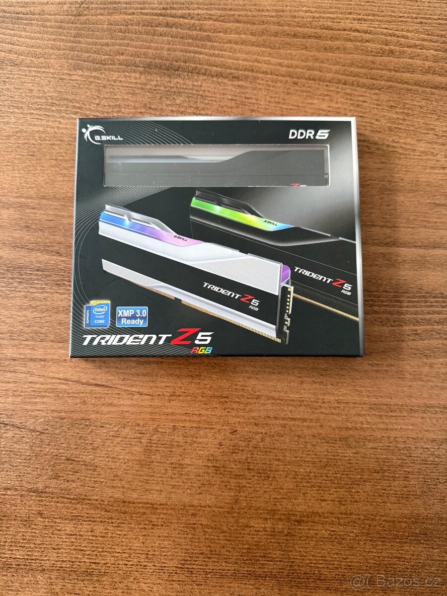 G.SKILL Trident Z5 RGB DDR5 RAM (kit 2×16GB, 6400MHz, CL32)