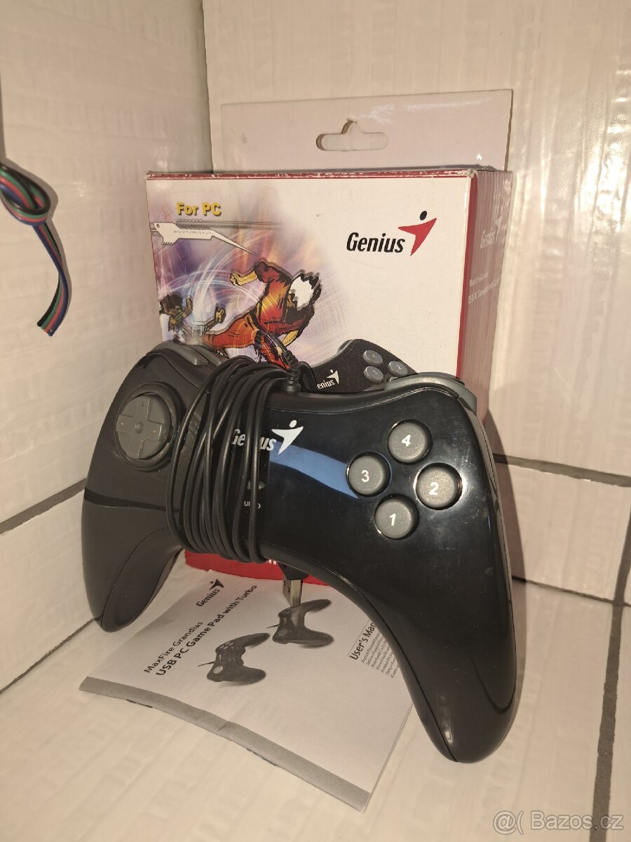 USB PC Gamepad Genius Turbo