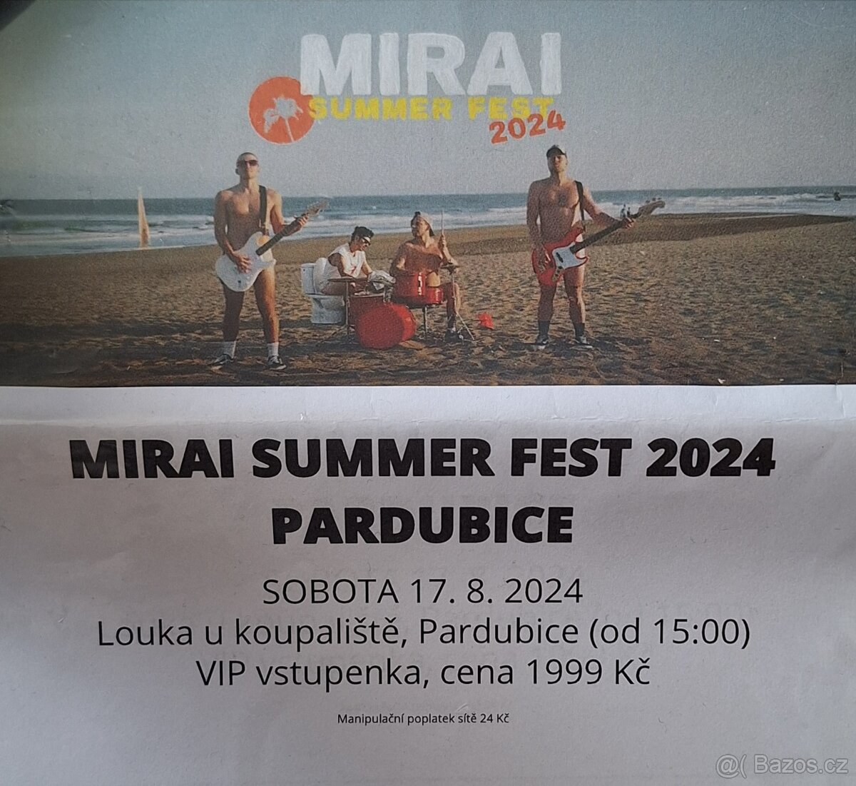 Mirai koncert Pardubice