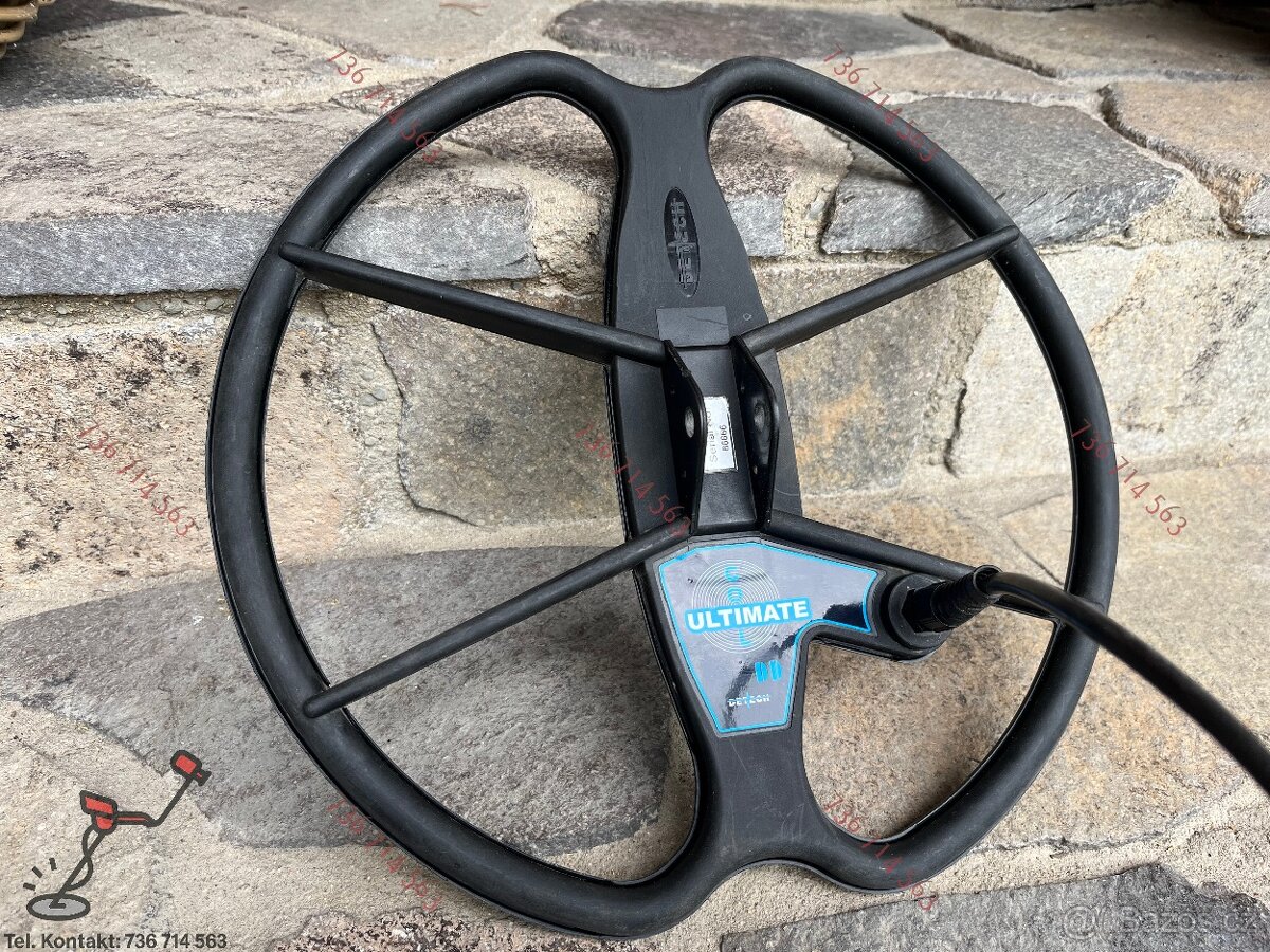 Detektor kovů cívka Detech Ultimate S.E.F 33cm pro Garrett