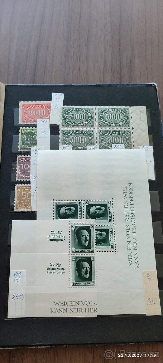 Prodám album filatelie c.60 GrossDeutsches Reich