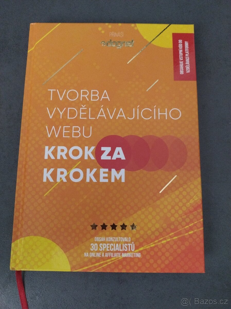 Kniha Tvorba vydělávajícího Webu krok za krokem