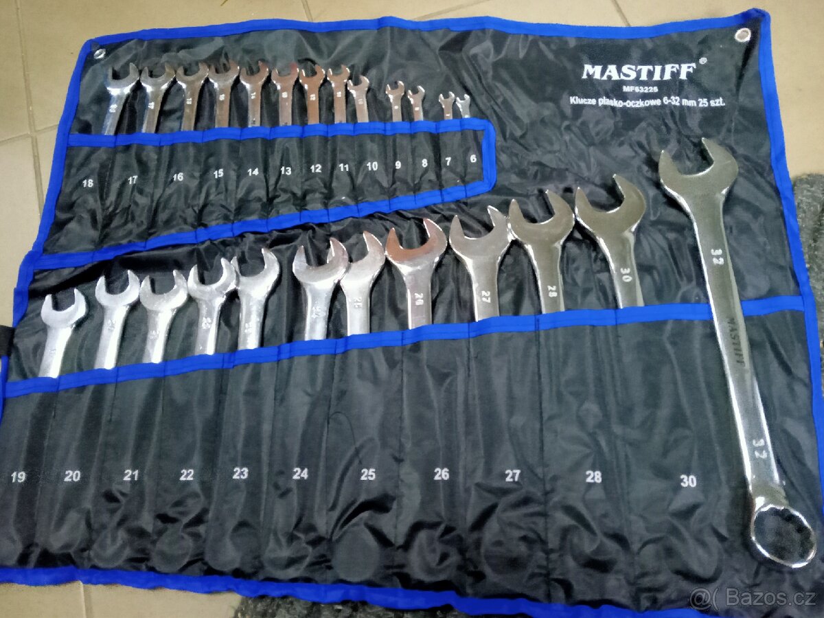 Montážní klíče očko ploché CR-V