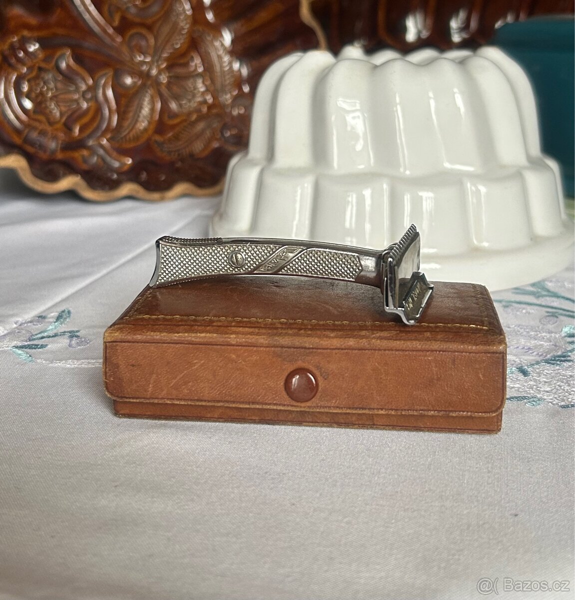 Starý holicí strojek De Haven – Model No. 3 (USA)