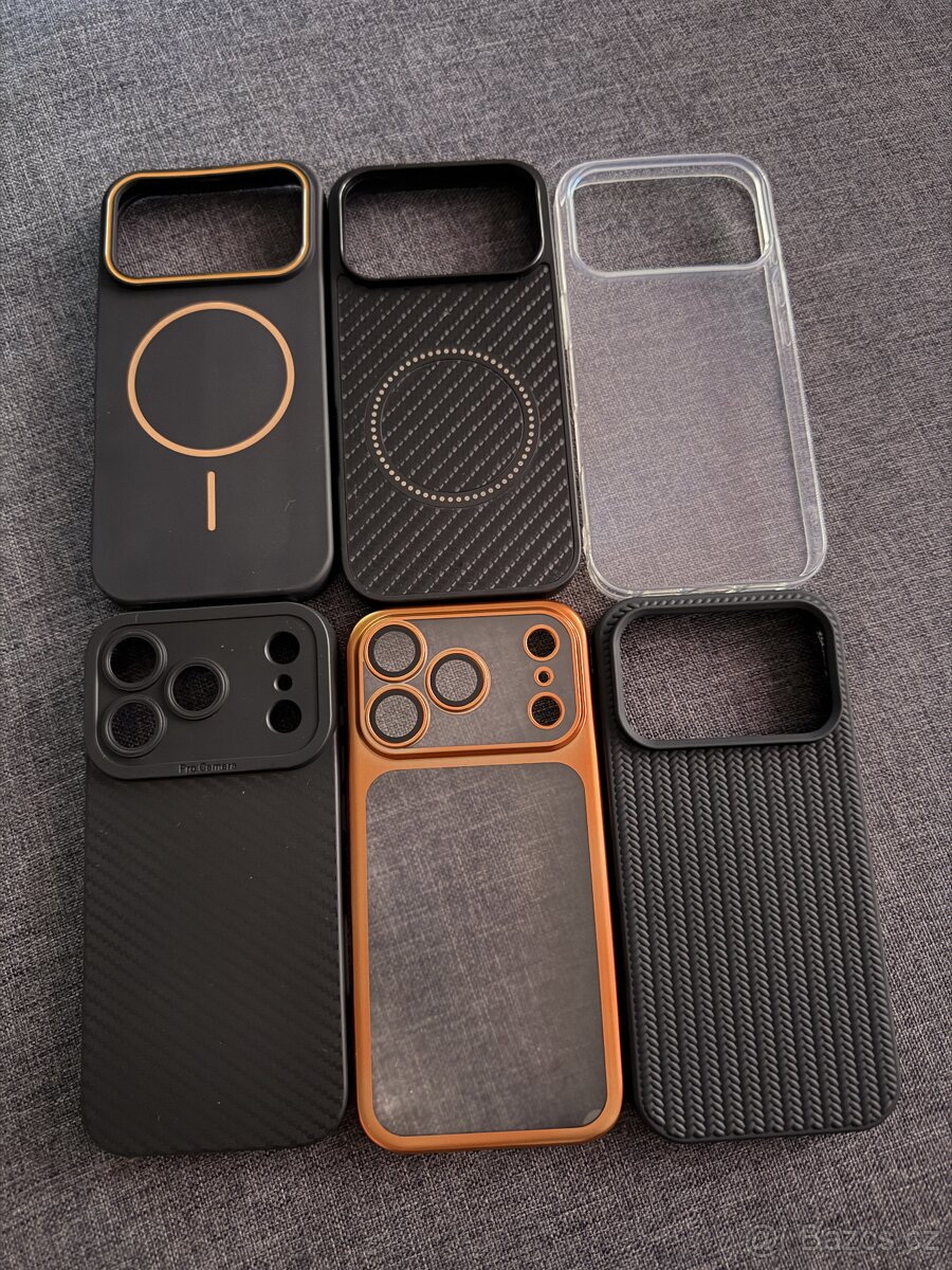 Prodám kryty iphone 17pro