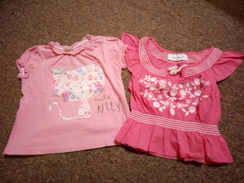 Roztomilá růžová trička