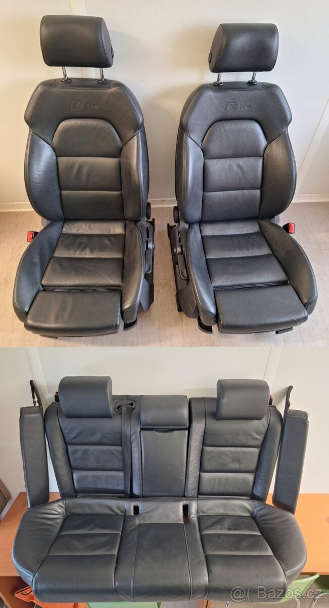 Audi A6 c6 4f sline s-line sedacky kozene