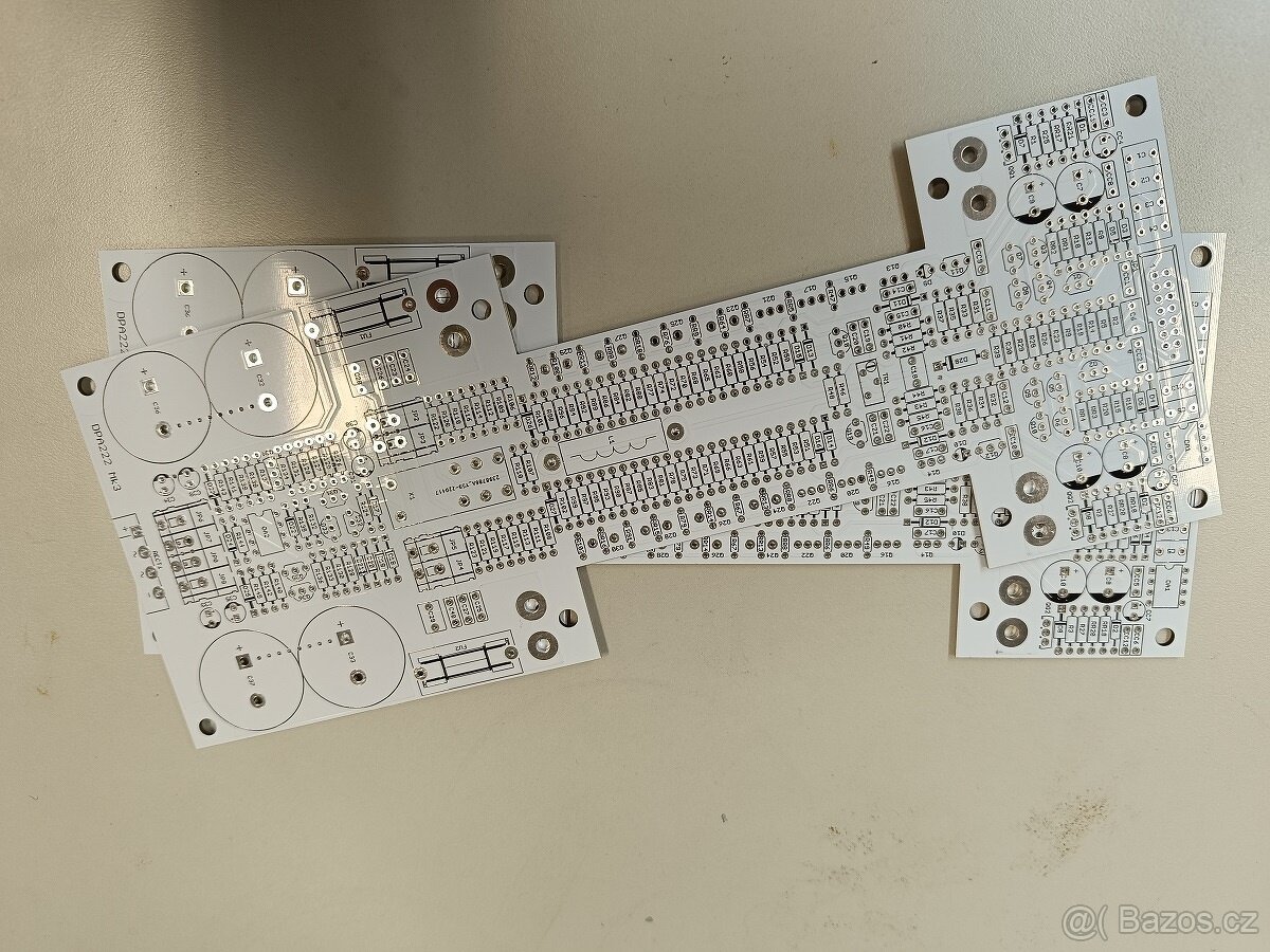 Plosné spoje na DPA222