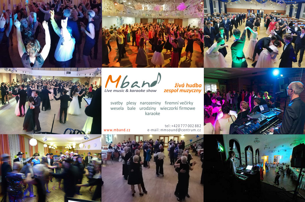 M Band - živá hudba na svatbu, narozeniny