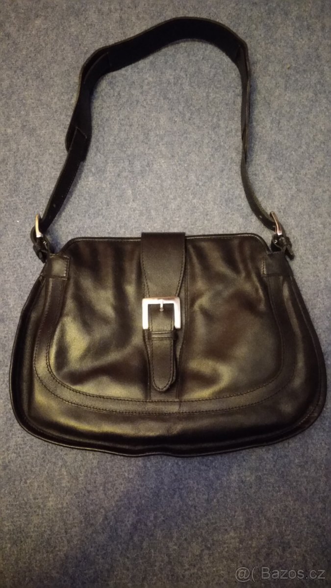 Kožená crossbody kabelka