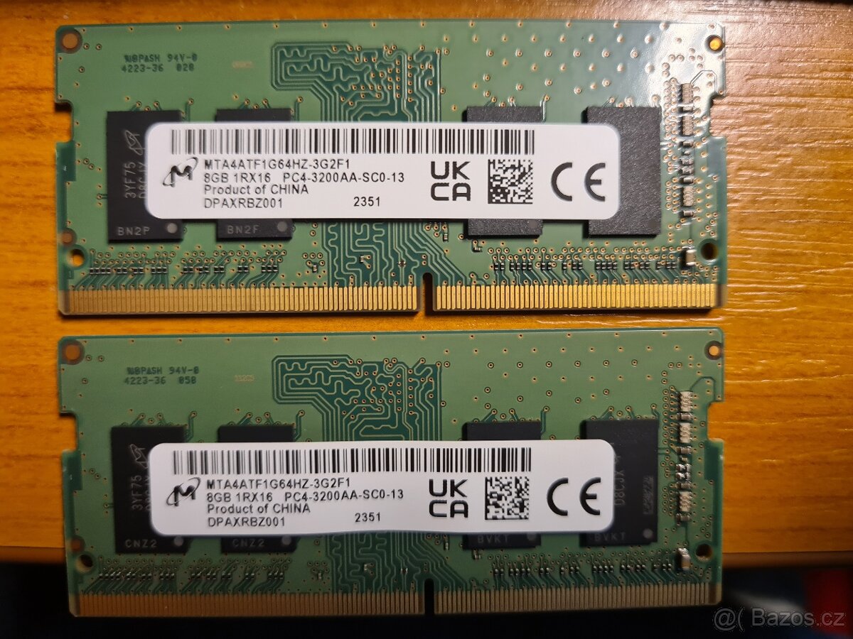 Micron DDR4 2x 8GB (16GB) 3200 MHz SO-DIMM