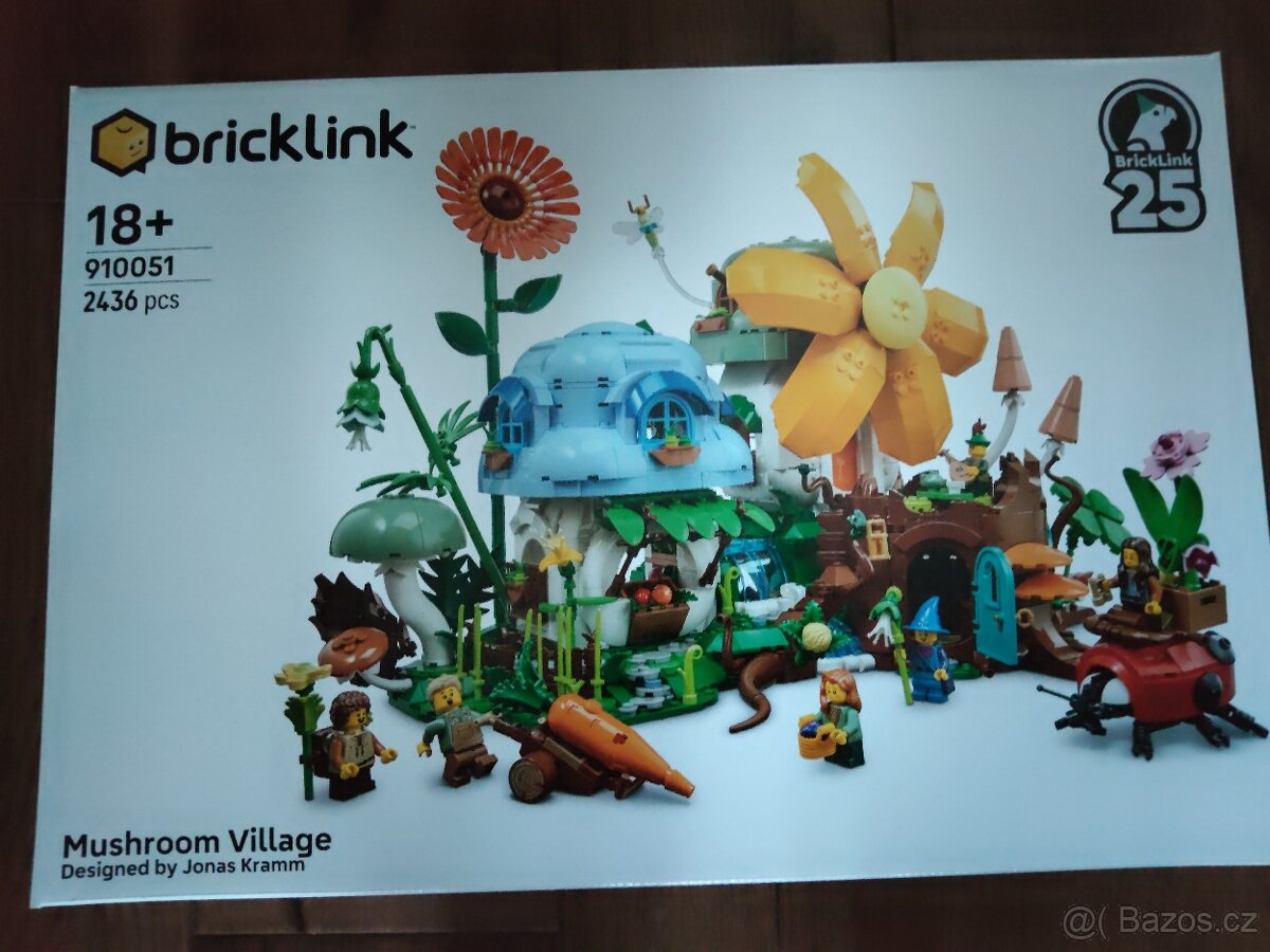 LEGO BrickLink 910051 Mushroom village
