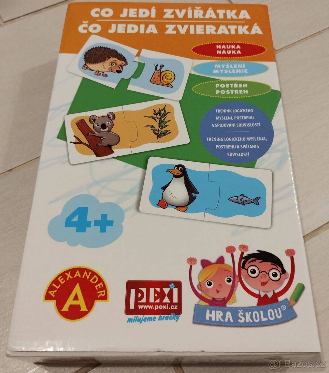 Dětská hra - Co jedí zvířátka - Alexander