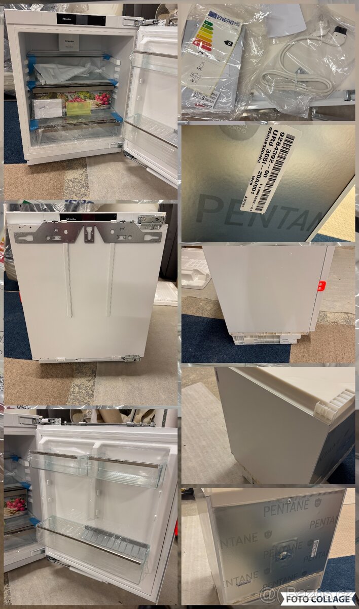 Vestavná-podstavná chladnička Miele