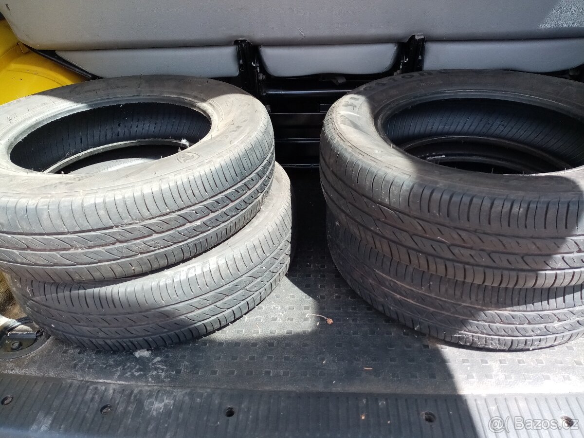 4xLETNÍ PNEU .165/70-14 FIRESTONE