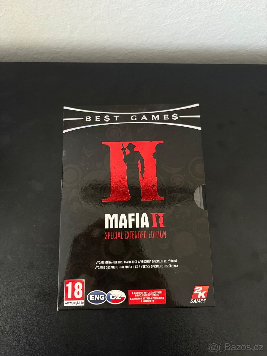 Mafia II Special Extended Edition PC DVD – kompletní balení