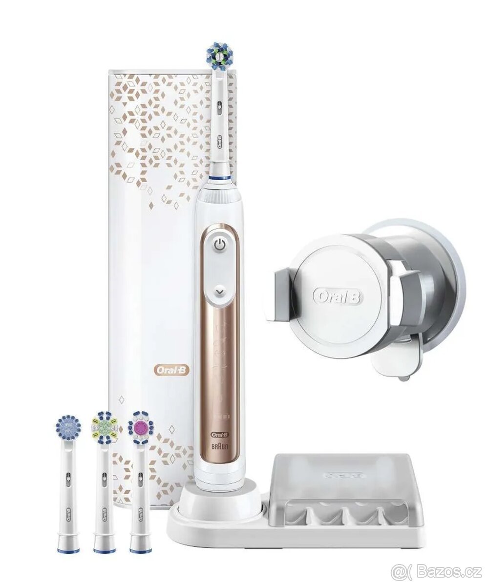 NOVÝ Zubní kartáček Braun Oral-B Genius Rose Gold 9000