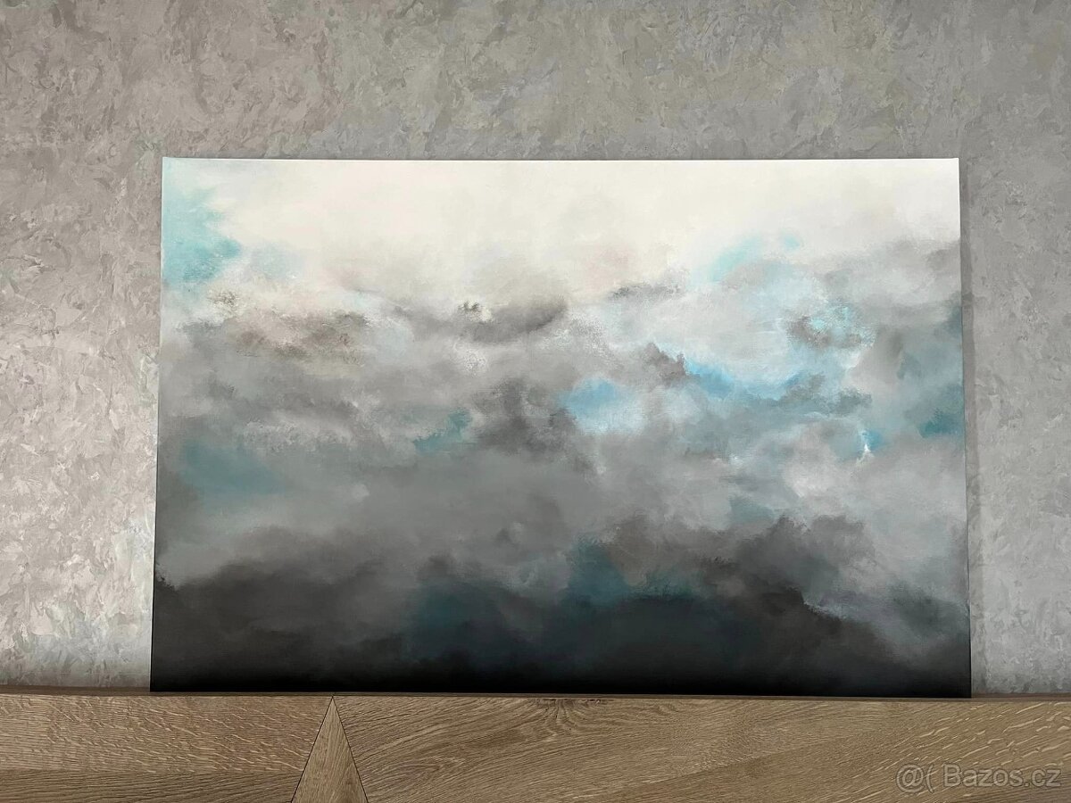 Abstraktní obraz SMOG 120x80cm