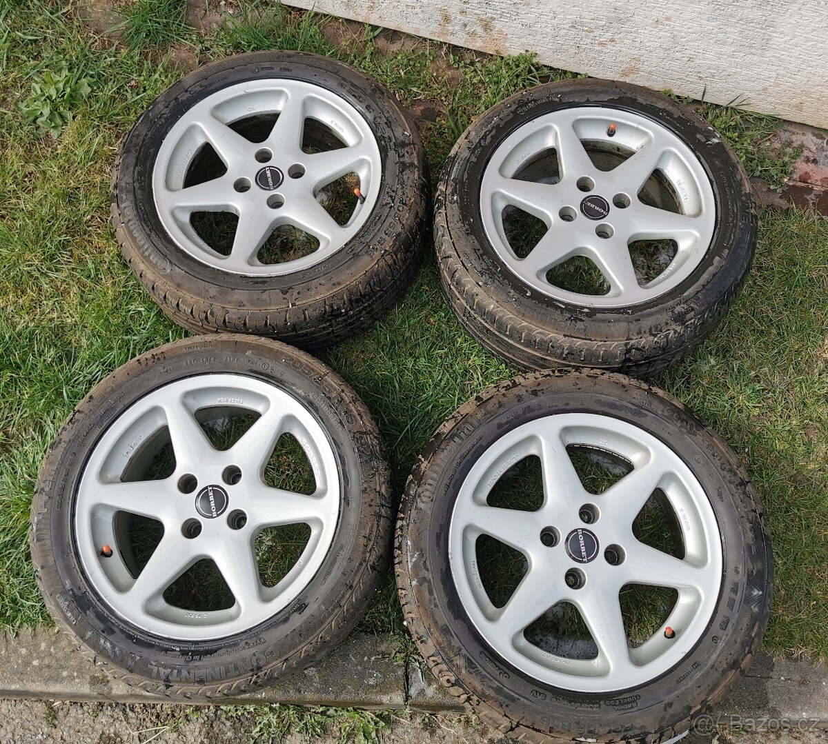 BORBET -- ALU DISKY -- NA PNEU-- 205/55 R16
