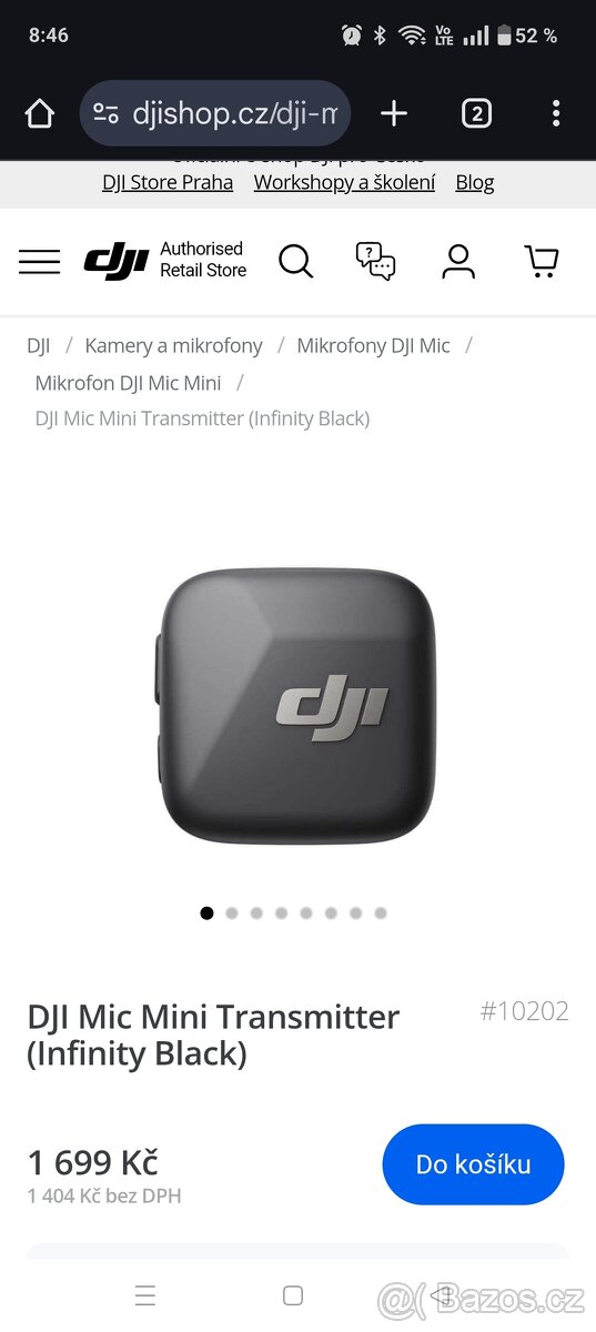 Mikrofon DJI Mic mini transmitter