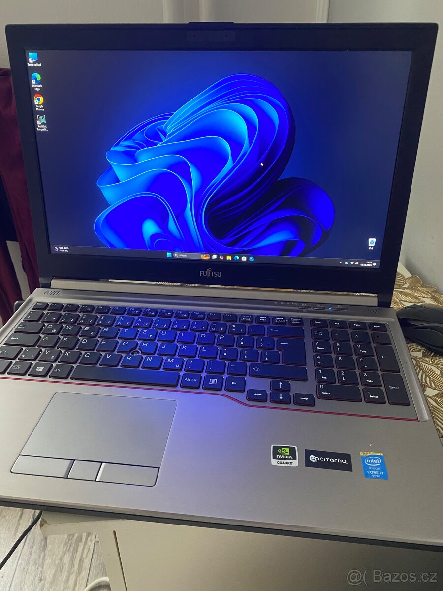 Fujitsu I7 Nvidia Quattro 2gb Windows 11