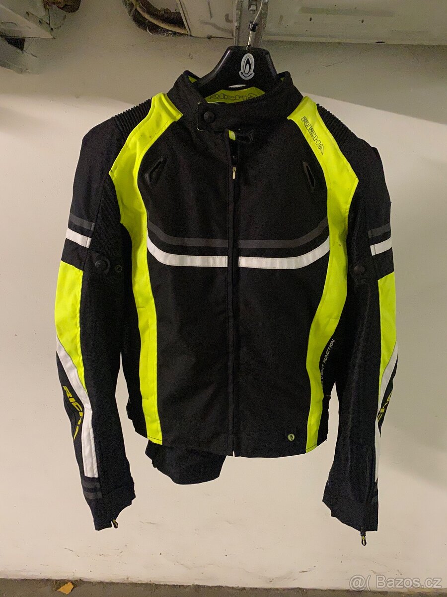 Textilní moto bunda a kalhoty Richa minimálně použité