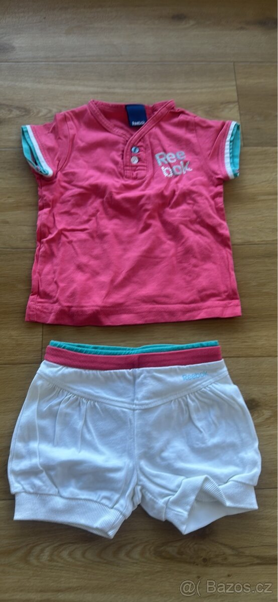 Tricko a kratasy Reebok, vel. 6-9 mesicu