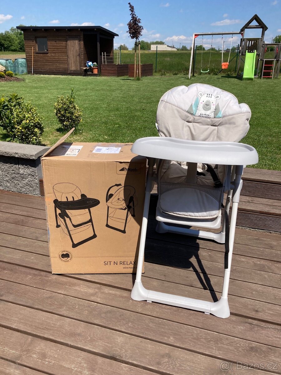 Dětská jídelní židlička Hauck Sit'n Relax 2v1 friend